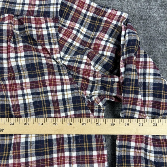 Blue Mountain Shirt Mens 3XL Plaid Flannel Long Sleeve Button Front Casual - Picture 5 of 6